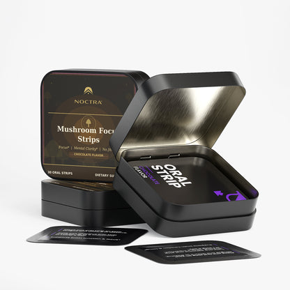 NOCTRA® MUSHROOM FOCUS STRIPS (CHOCOLATE FLAVOR)