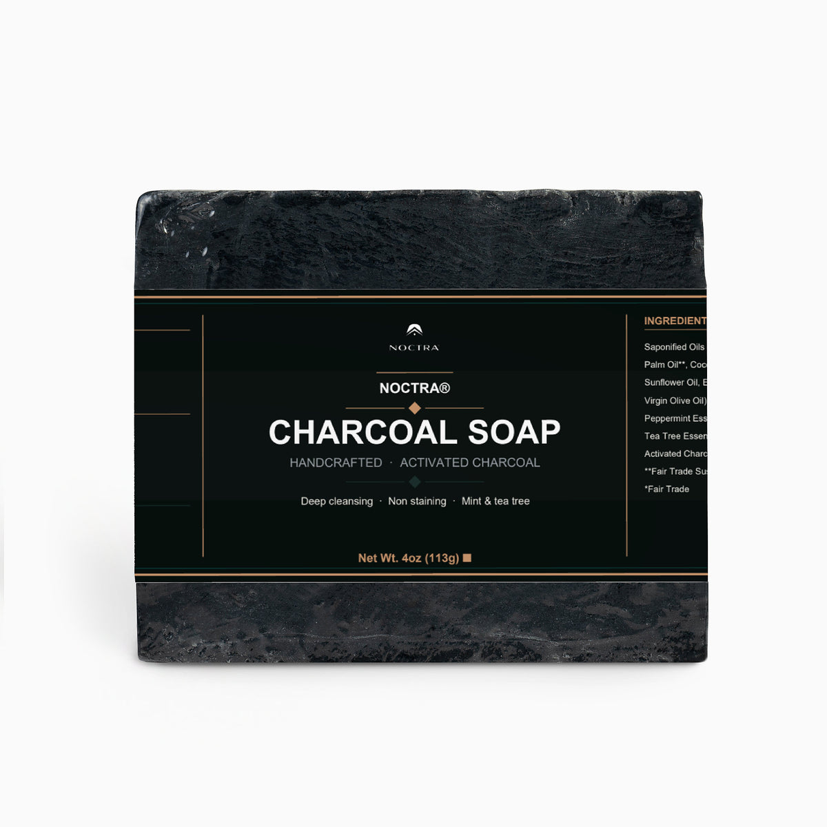 NOCTRA® Charcoal Detox Soap