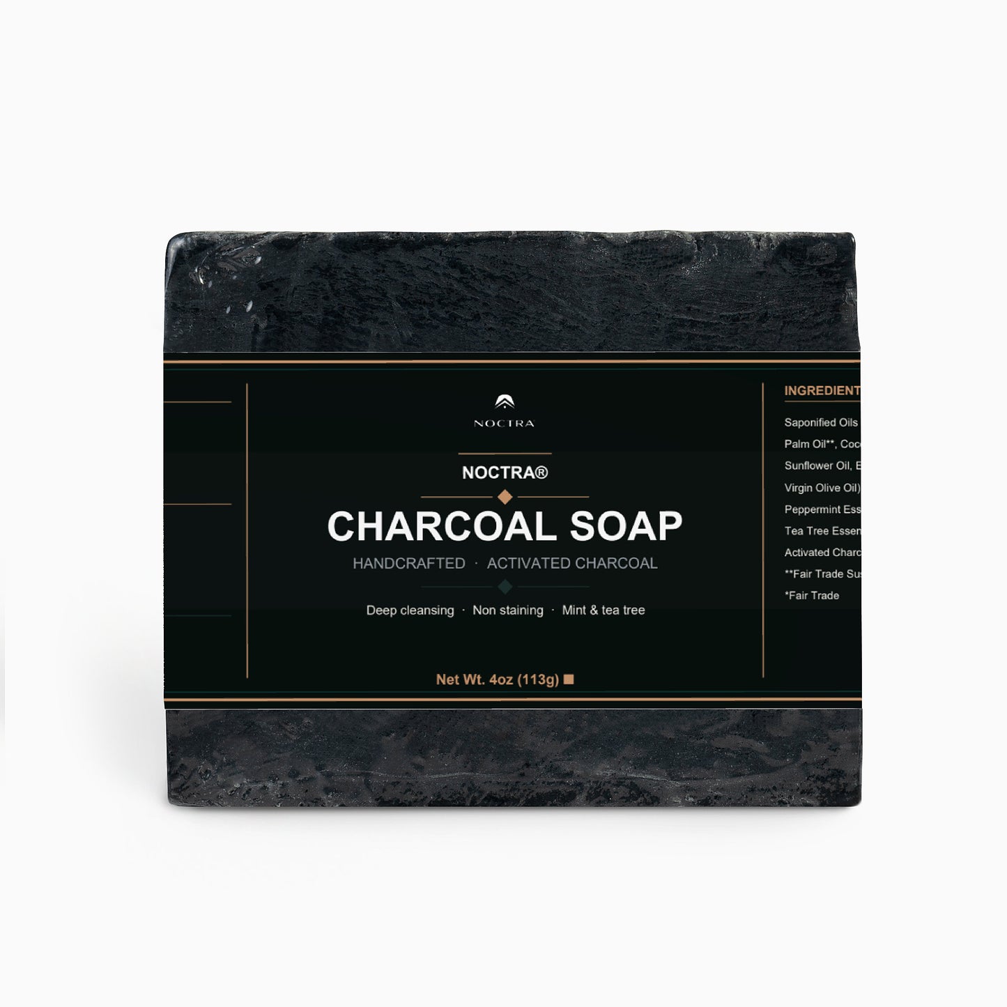 NOCTRA® Charcoal Detox Soap