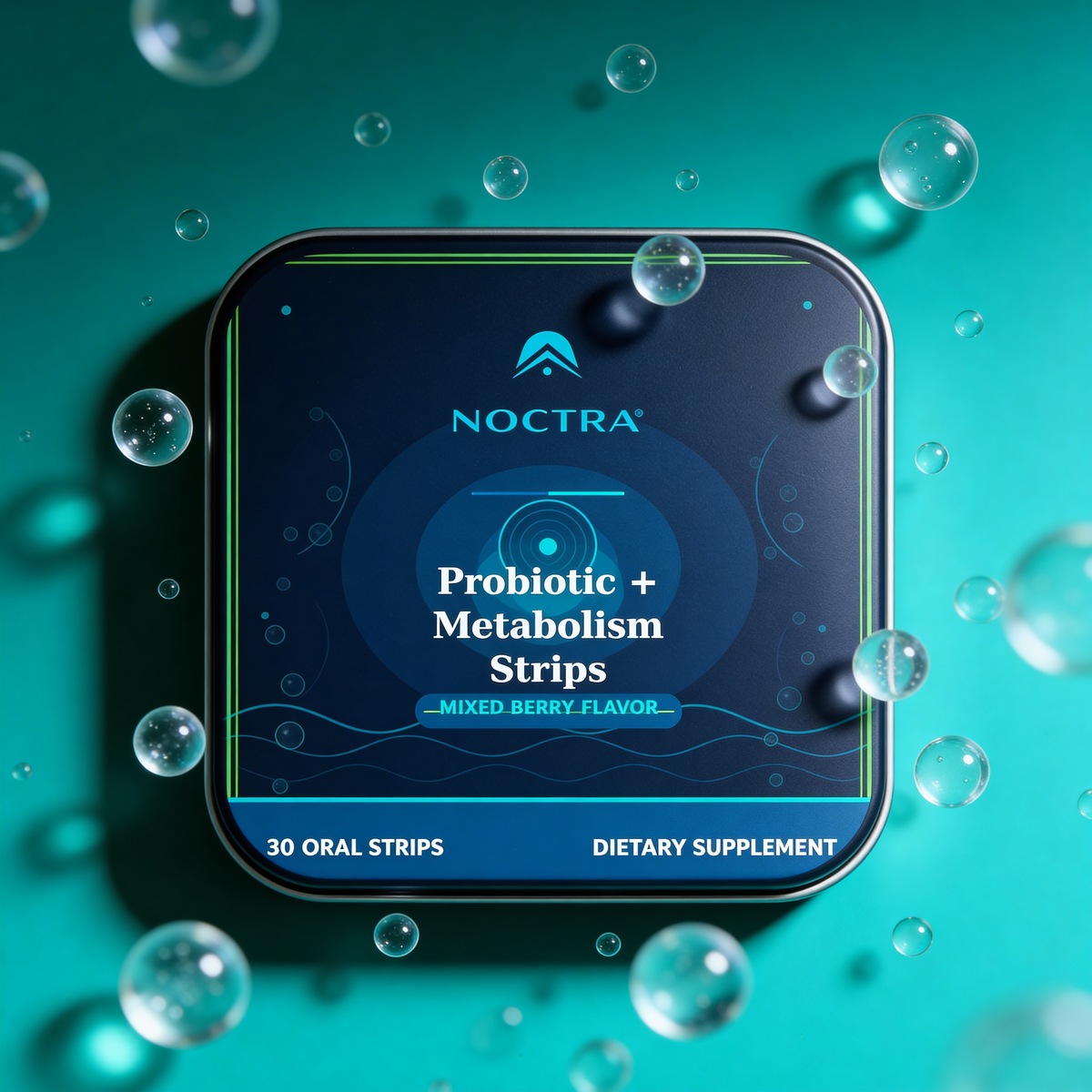 NOCTRA® Probiotic + Metabolism Strips