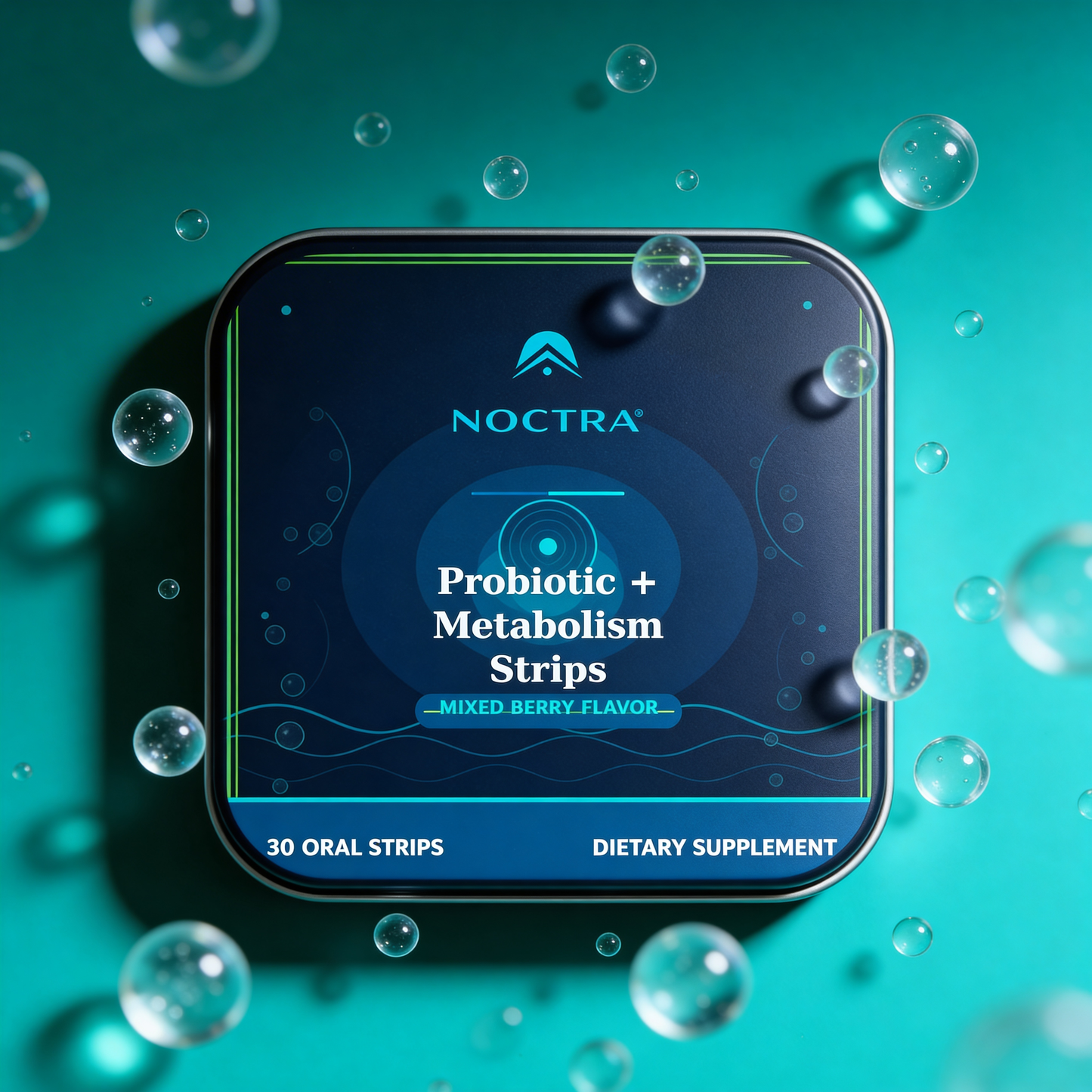 NOCTRA® Probiotic + Metabolism Strips