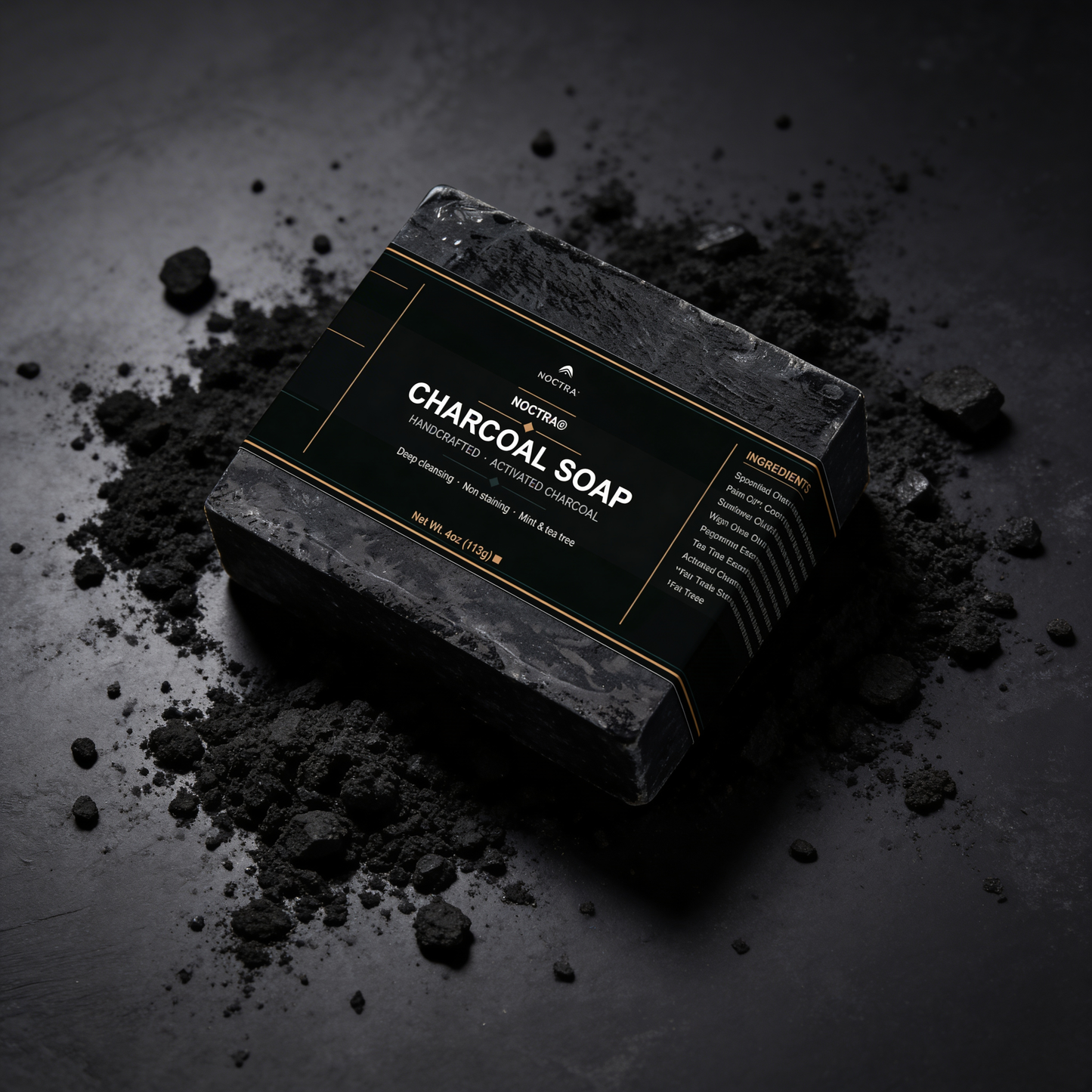 NOCTRA® Charcoal Detox Soap